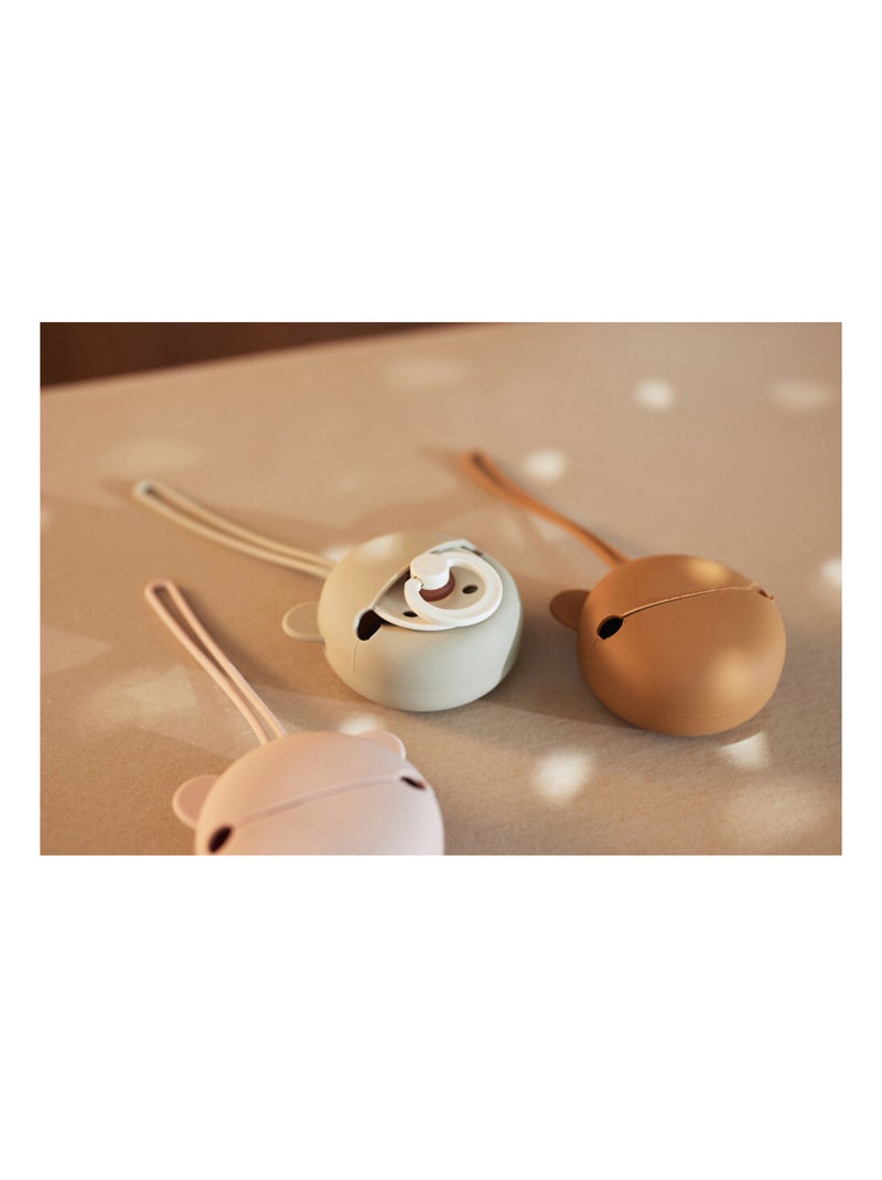 Etui sucette en silicone Jollein Marron - Kiabi