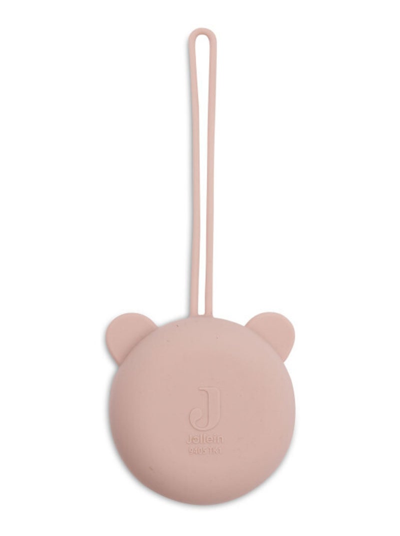 Etui sucette en silicone Jollein Rose - Kiabi