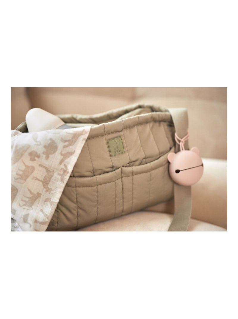 Etui sucette en silicone Jollein Rose - Kiabi