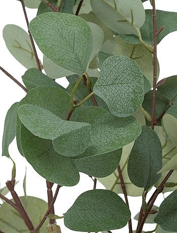 Eucalyptus artificiel avec pot plastique