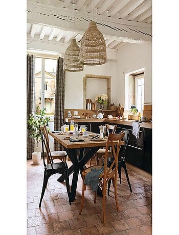 Eucalyptus artificiel avec pot plastique