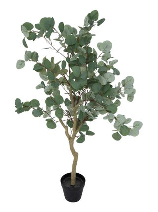 Eucalyptus artificiel avec pot plastique