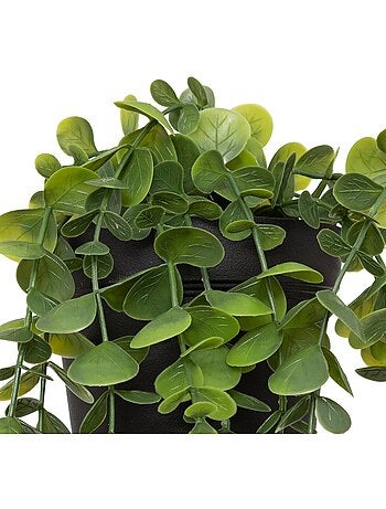Eucalyptus artificiel tombant en pot