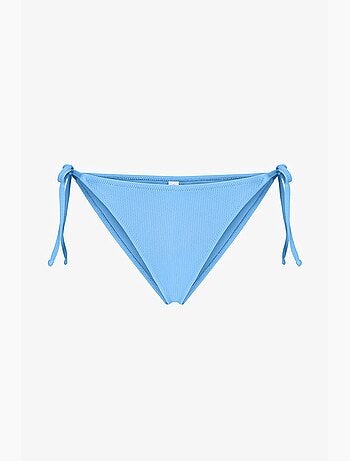Eulina bas de bikini taille mi-haute texturé penti