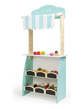 EUREKAKIDS - Établi de marchand en bois pour enfant - De 3 à 12 ans