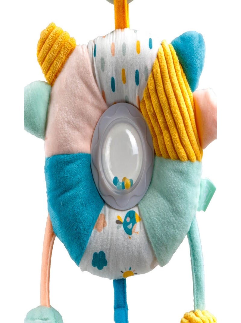 EUREKAKIDS - Grand hochet à suspendre pour bébé - De 0 à 3 ans Multicolore - Kiabi