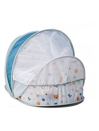 EUREKAKIDS - Lit pliant bébé avec moustiquaire - De 0 à 6 ans