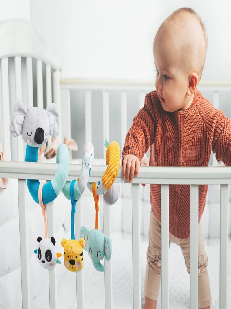 EUREKAKIDS - Spirale d'activités pour lit et parc bébé - De 0 à 3 ans Multicolore - Kiabi