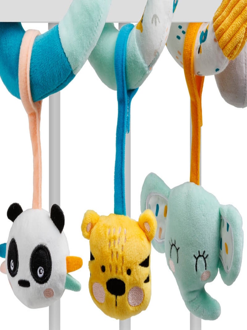 EUREKAKIDS - Spirale d'activités pour lit et parc bébé - De 0 à 3 ans Multicolore - Kiabi
