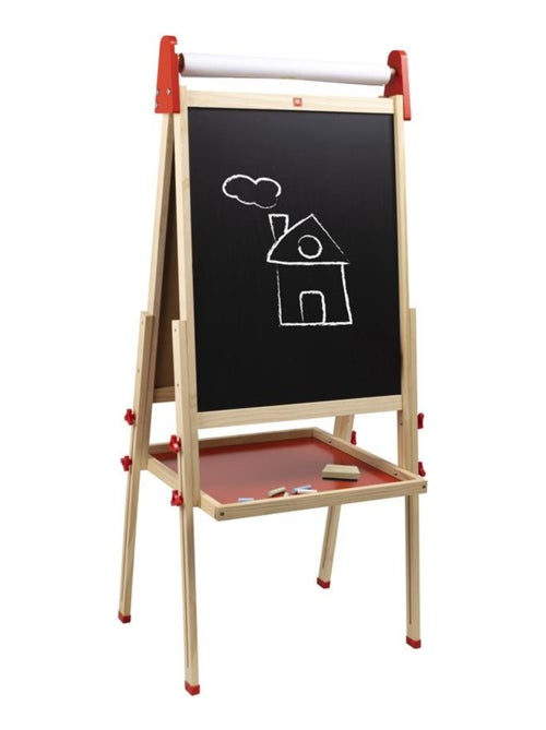 EUREKAKIDS - Tableau 3 en 1 en bois pour enfant - De 3 à 12 ans - Kiabi