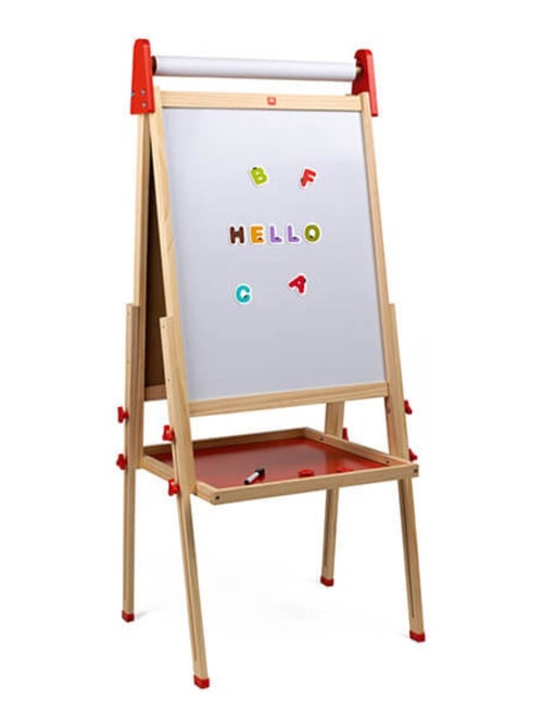 EUREKAKIDS - Tableau 3 en 1 en bois pour enfant - De 3 à 12 ans - Kiabi
