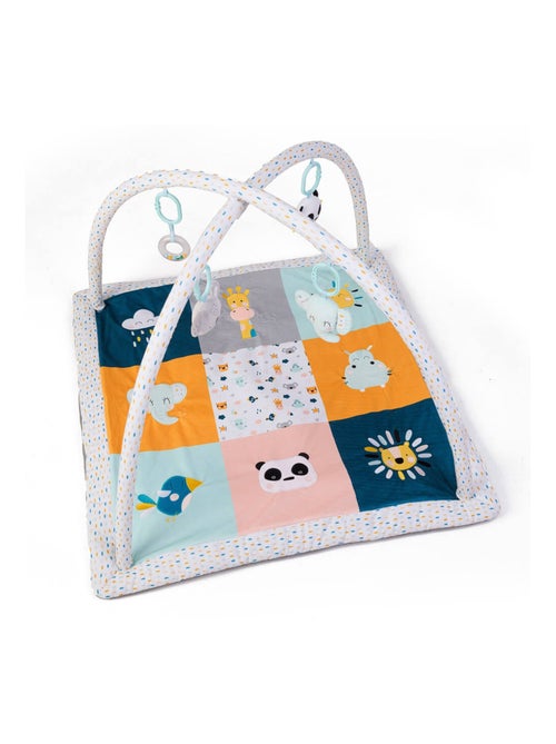 EUREKAKIDS - Tapis de jeux pour bébé avec peluches sensorielles - De 0 à 3 ans - Kiabi