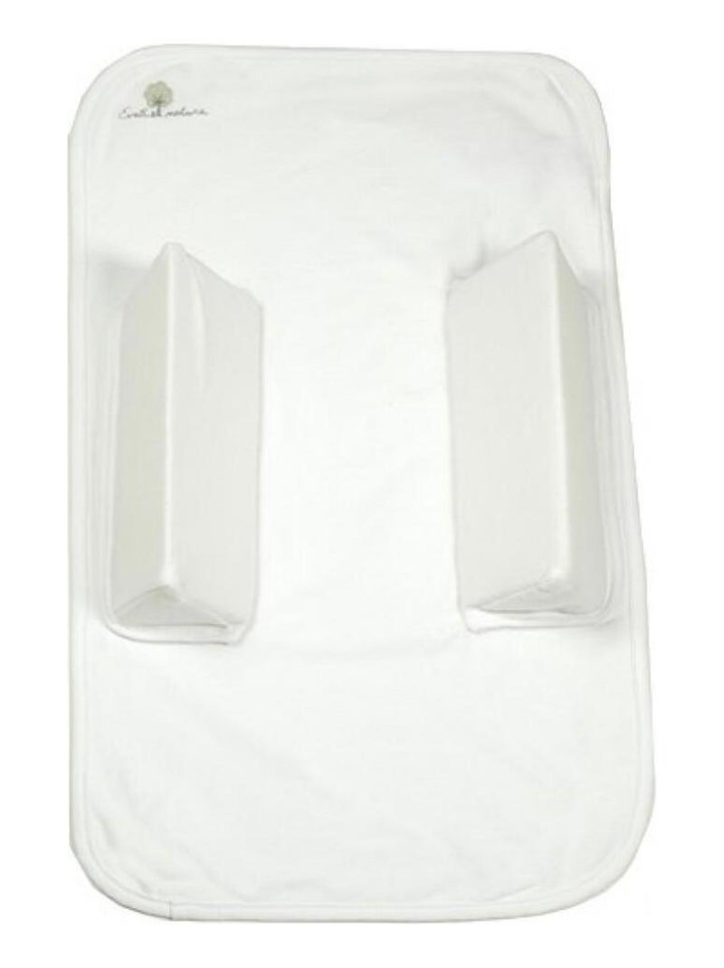 Eveil Et Nature Cale Bébé Velours Coton Bio Blanc - Kiabi