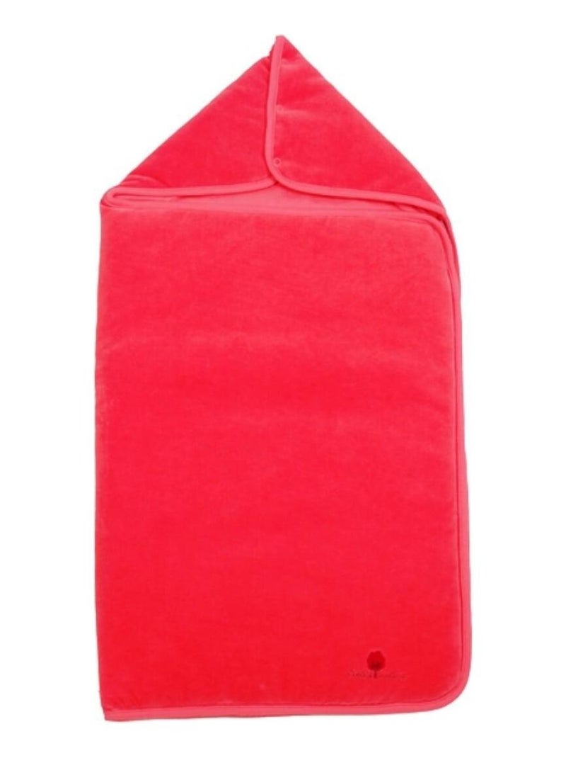 Eveil Et Nature Doux Nid  Coton Bio Rouge - Kiabi