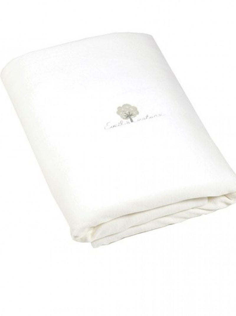 Eveil Et Nature Edredon Velours Coton Bio Ecru - Kiabi
