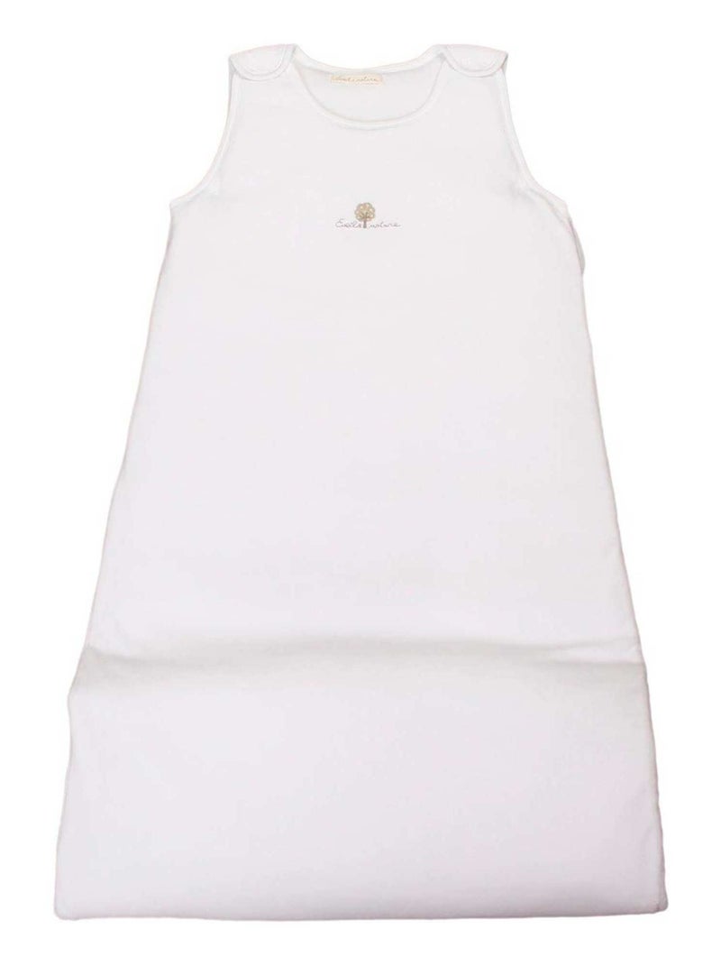Eveil et Nature Gigoteuse hiver 18/36 mois réglable TOG 2.5 Coton bio Blanc - Kiabi