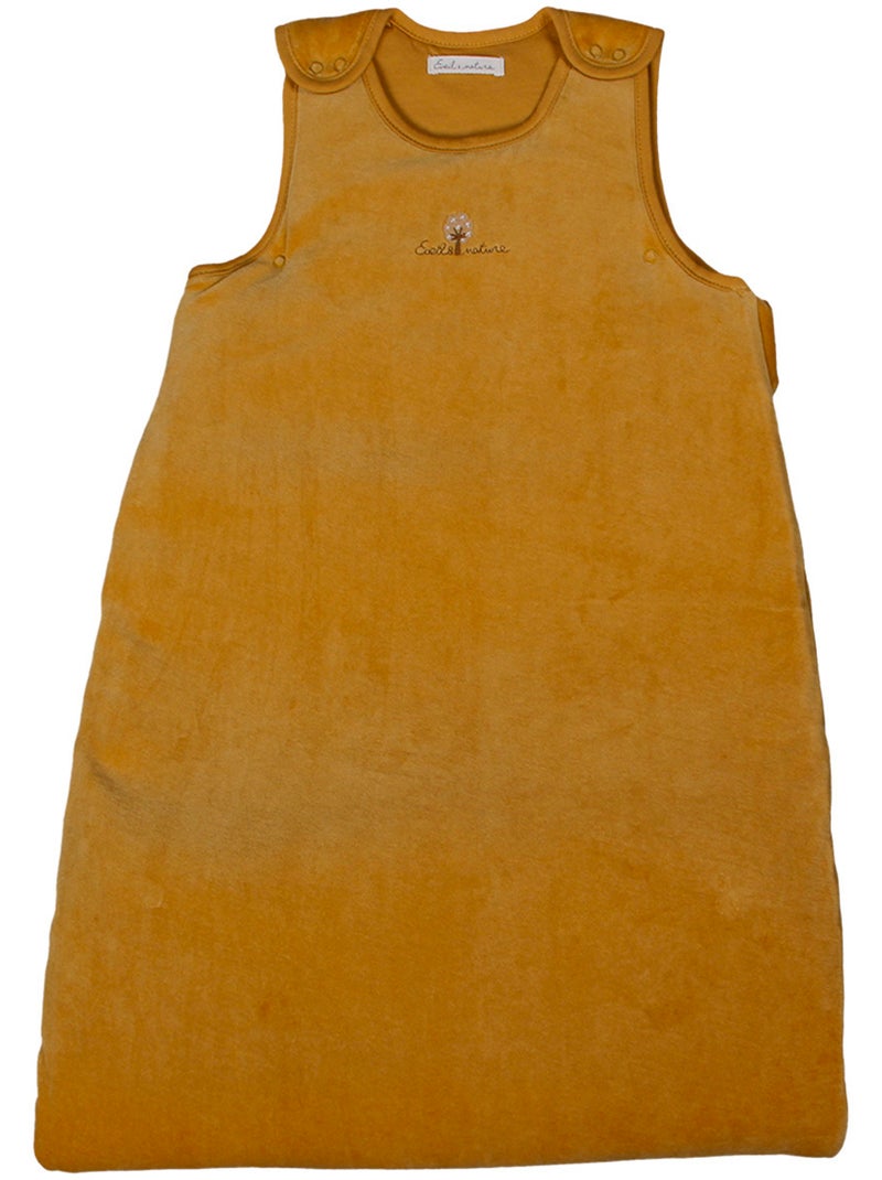 Eveil et Nature Gigoteuse hiver 6-18 mois réglable TOG 2.5 Coton bio Ambre - Kiabi