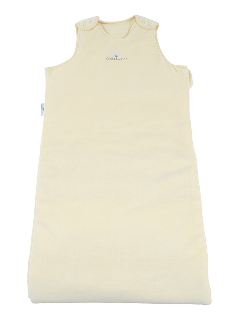Eveil et Nature Gigoteuse hiver 6-18 mois réglable TOG 2.5 Coton bio Jaune - Kiabi