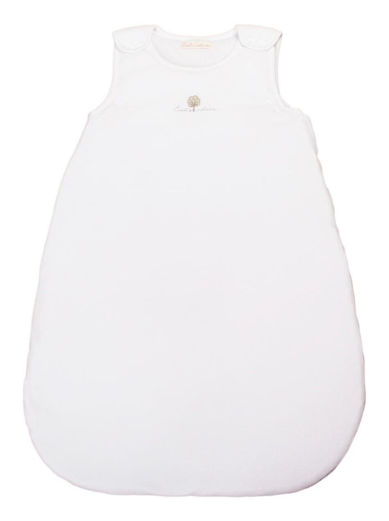 Eveil Et Nature Gigoteuse Hiver Coton Bio Blanc - Kiabi