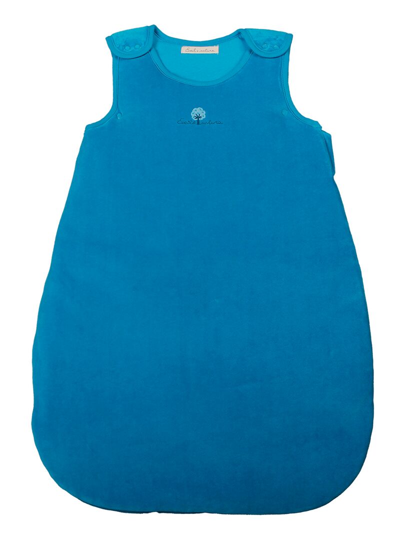 Eveil Et Nature Gigoteuse Hiver Coton Bio Bleu turquoise - Kiabi