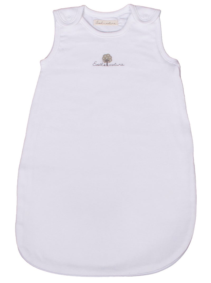 Eveil Et Nature Gigoteuse Léger Coton Bio Blanc - Kiabi