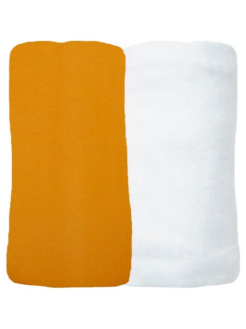 Eveil Et Nature Lot De 2 Draps Housse Jersey Coton Bio - Kiabi