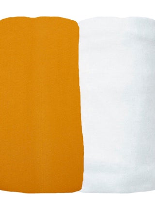 Eveil Et Nature Lot De 2 Draps Housse Jersey Coton Bio