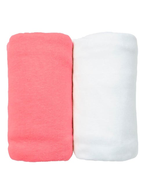 Eveil Et Nature Lot De 2 Draps Housse Jersey Coton Bio - Kiabi