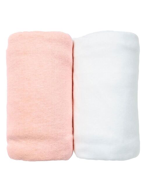 Eveil Et Nature Lot De 2 Draps Housse Jersey Coton Bio - Kiabi