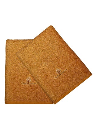 Eveil Et Nature Lot De 2 Serviettes Éponge Coton Bio