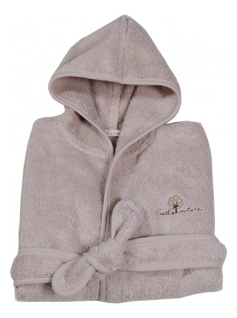 Eveil Et Nature Peignoir Coton Bio Beige - Kiabi