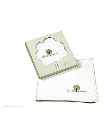 Eveil et Nature Plaid velours 75x100 cm Coton bio