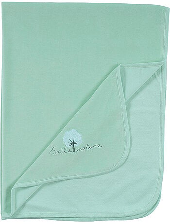 Eveil et Nature Plaid velours 75x100 cm Coton bio