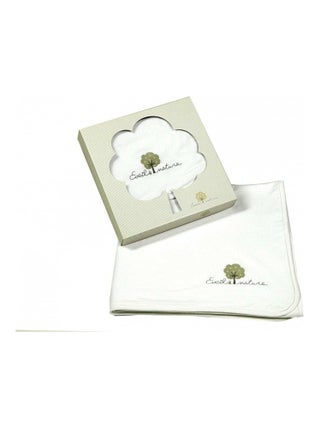 Eveil Et Nature Plaid Velours Coton Bio
