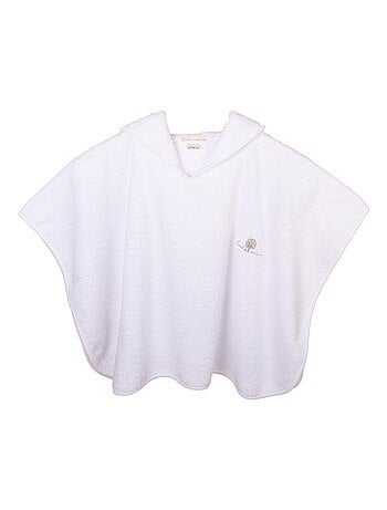 Eveil et Nature Poncho Eponge 0/2 ans Coton bio