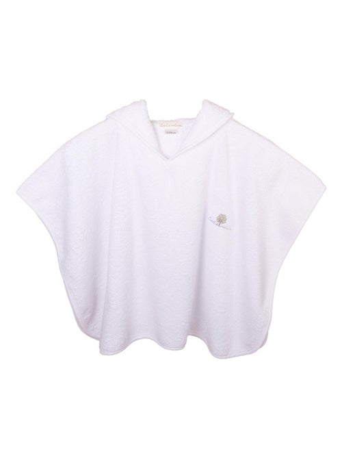 Eveil et Nature Poncho Eponge  0/2 ans Coton bio - Kiabi