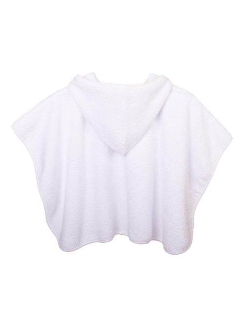 Eveil et Nature Poncho Eponge  0/2 ans Coton bio - Kiabi