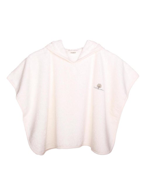 Eveil et Nature Poncho Eponge  0/2 ans Coton bio - Kiabi
