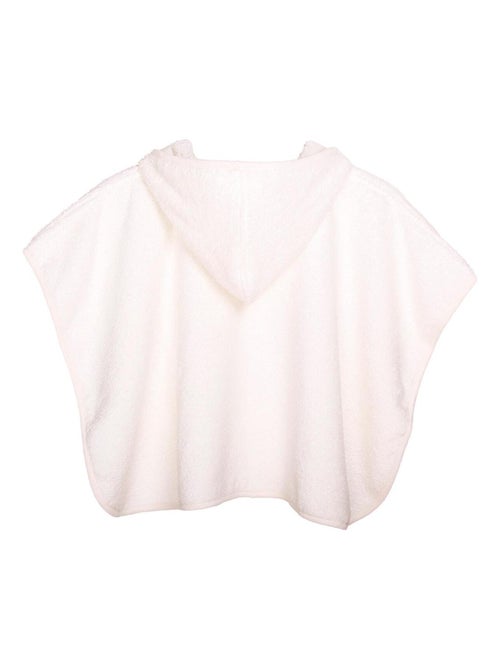 Eveil et Nature Poncho Eponge  0/2 ans Coton bio - Kiabi