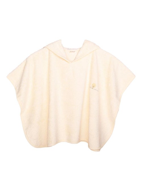 Eveil et Nature Poncho Eponge  0/2 ans Coton bio - Kiabi