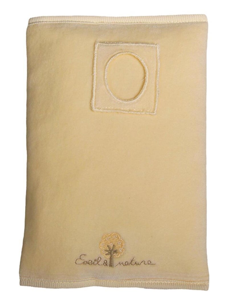 Eveil Et Nature Protége Carnet De Santé Coton Bio Jaune - Kiabi