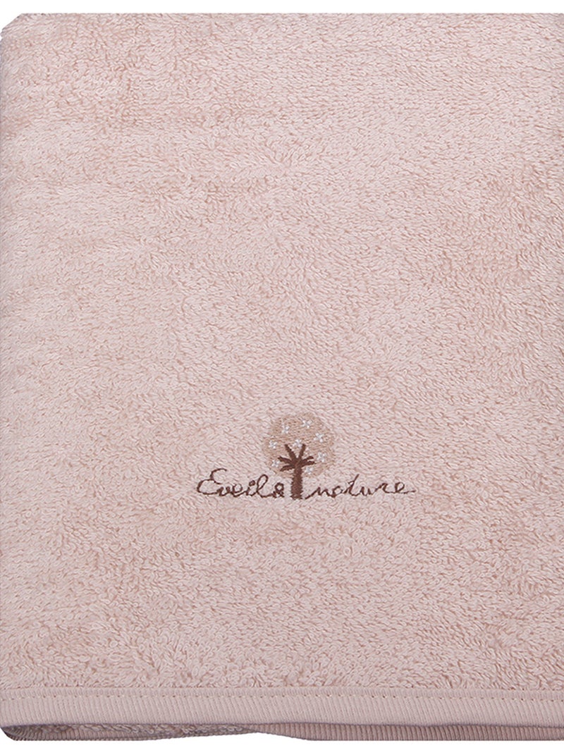Eveil Et Nature Serviette Éponge Coton Bio Beige - Kiabi