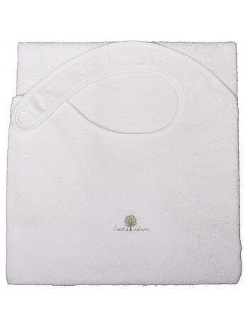 Eveil et Nature Tablier de bain éponge Coton bio