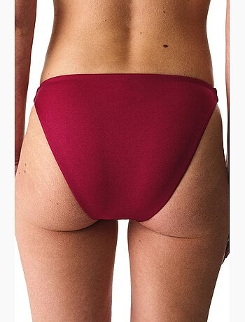 Evelyn minimal bas de bikini taille mi-haute scintillant penti