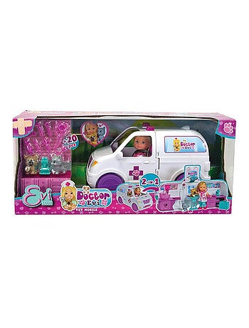 Evi Love Vétérinaire Voiture 2 En 1 - Simba