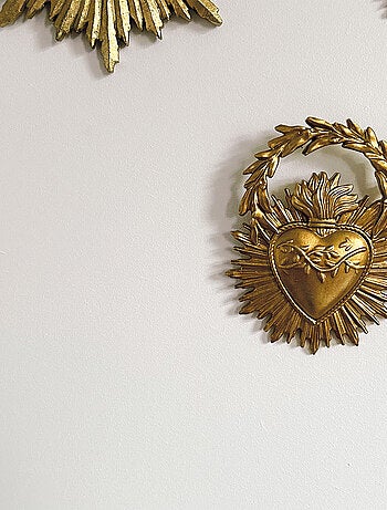 Ex-voto couronne déco murale