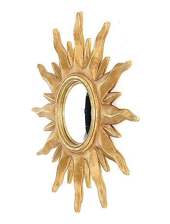 Ex-voto miroir soleil déco murale