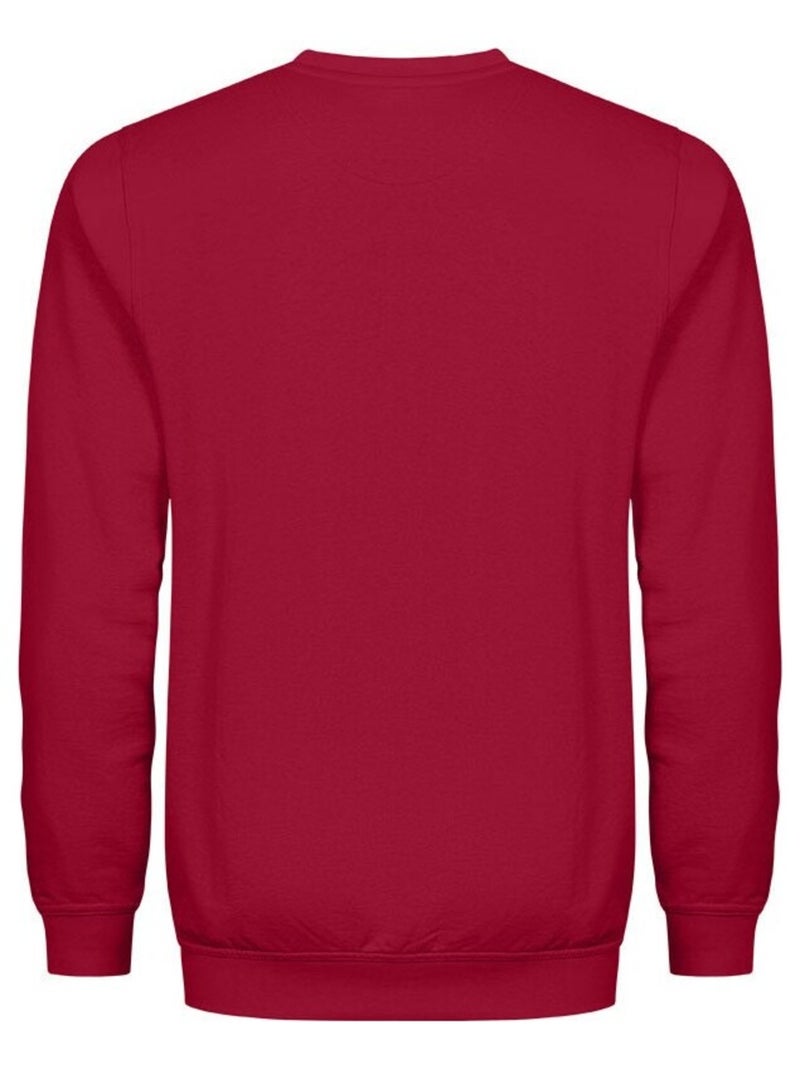 EXCD by Promodoro - Sweat Bordeaux - Kiabi