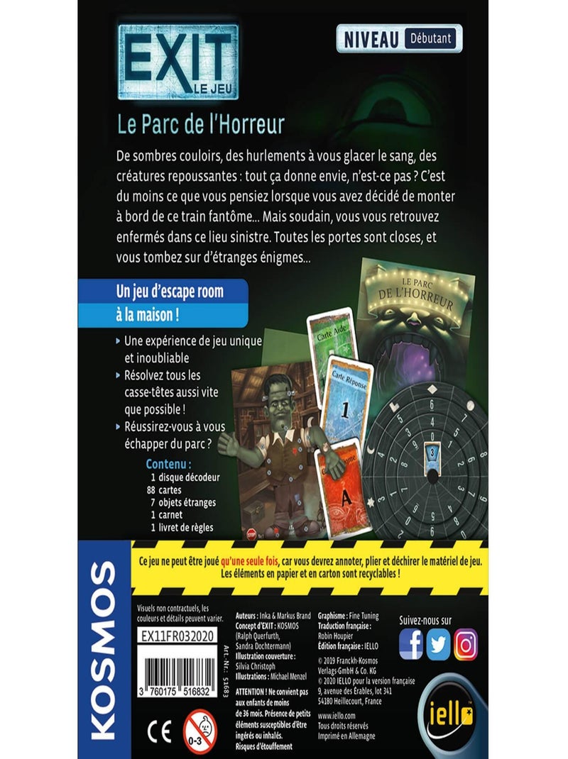 Exit : Le Parc de l'Horreur N/A - Kiabi