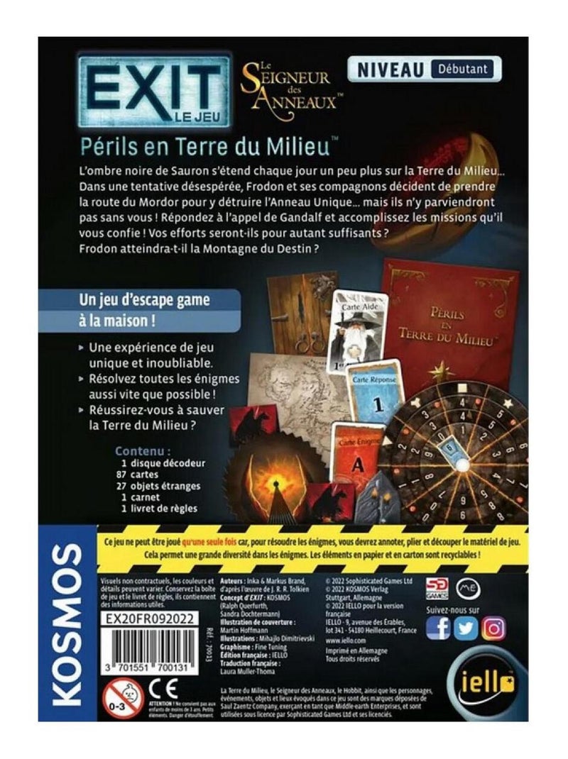 Exit Le seigneur des anneaux N/A - Kiabi